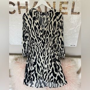Black & white Zara dress